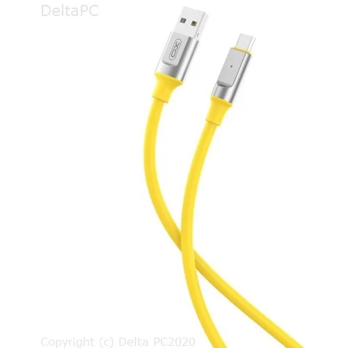 XO cable NB251 USB - microUSB 1,0 m 6A yellow