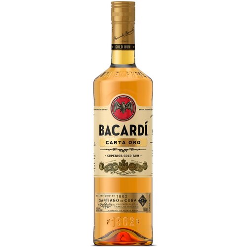 Bacardi Carta Oro Rum 0.7L NRGB Slike