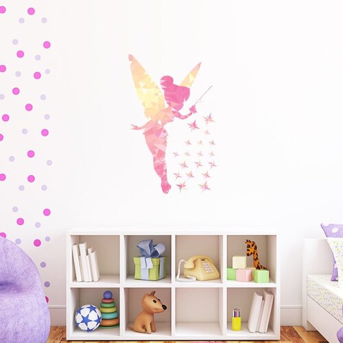 Ambiance Komplet stenskih nalepk Fairy in Shiny Stars Cene