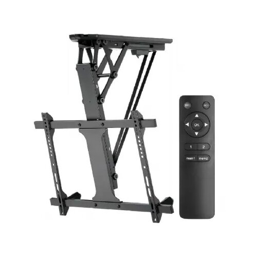 Maclean univerzalni stropni motoriziran tv nosilec 37-70", 35kg, 600x400, črna barva Cene