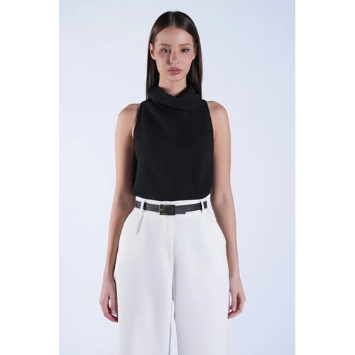 Trend Alacati Stili Ženska bluza Alc-X15101, Crna Slike