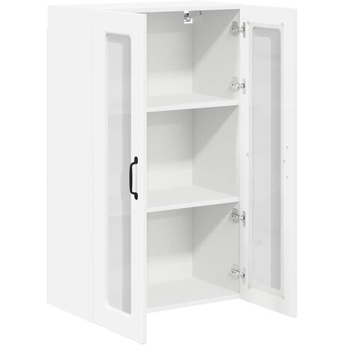  Zidni stakleni ormarić Bijelo 60 x 31 x 100 cm Slike