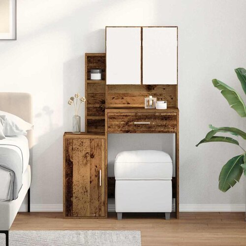  Toaletni stol Staro drvo 80 x 35 x 132 cm Konstruirano drvo Cijene
