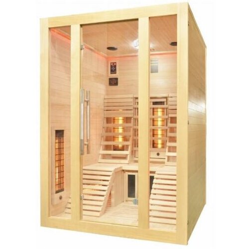 Sanotechnik infracrvena sauna Oslo (2 karbonsko-magnezijske grijaće ploče, 150 x 150 x 200 cm) Cijene