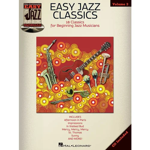 Hal Leonard Easy Jazz Classics Nota