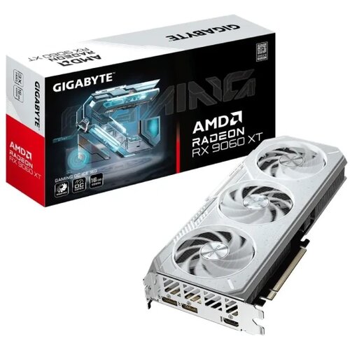 Gigabyte GAMING Radeon RX 9060 XT OC ICE 16G Graphics Card - 16GB GDDR6, 256bit, PCI-E 5.0, 3320 MHz Core Clock, 2 x DisplayPort, 1 x HDMI, GV-R906XGAMINGOCICE-16GD Cijene