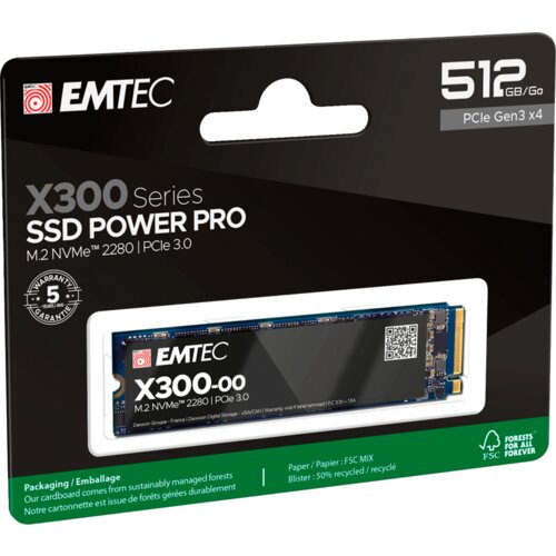 Emtec X300 M2 SSD Power Pro 512GB Cijene