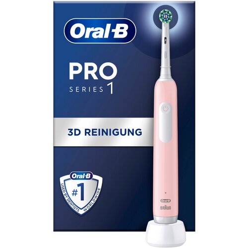 Oral-b Pro 1 Cross Action Pink Slike