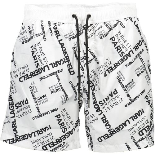 KARL LAGERFELD BEACHWEAR SWIMSUIT BOTTOM MEN WHITE Slike