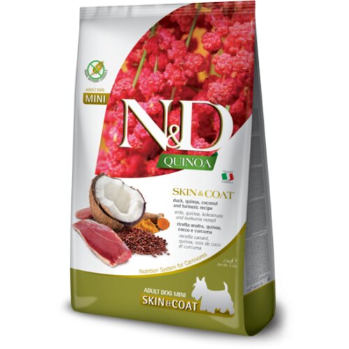 Farmina hrana za pse N&D Quinoa - Skin & Coat Duck MINI 2.5kg Cene