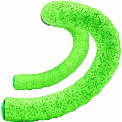 Supacaz Super Sticky Kush TruNeon - Neon Green w/Neon Green Plugs
