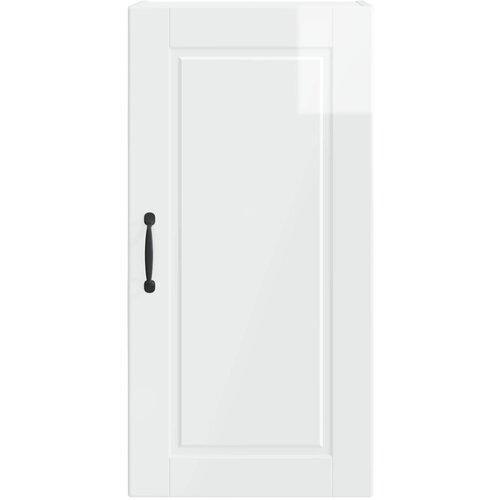  Ormar za Zid Visoki sjaj bijela 40 x 31 x 80 cm Slike