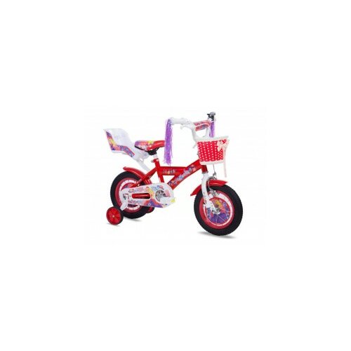  Bicikl dečiji PRINCESS 12" crvena/bela 590032 Cene