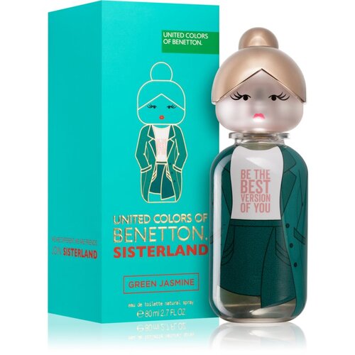 Benetton Sisterland Green Jasmine toaletna voda za ženske 80 ml Slike