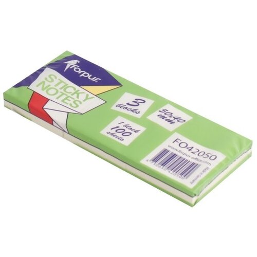  Samoljepivi blok Forpus 50 x 40 mm, 3/1 Slike