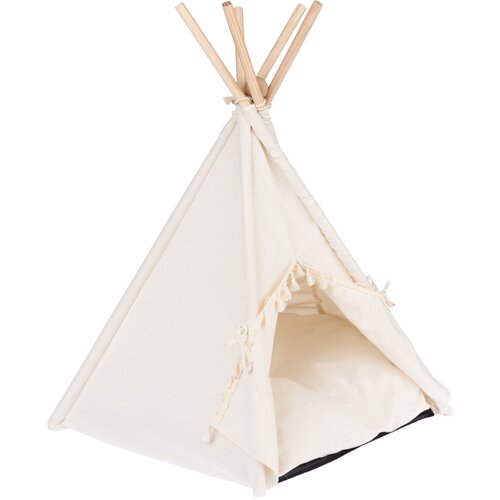 Modern Living mačji šotor Lima - D 76 x Š 73 x V 74 cm, krem barva Cene