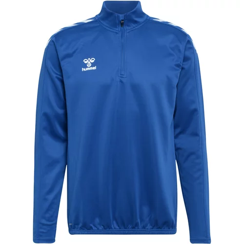 Hummel Sportska sweater majica safirno plava / bijela