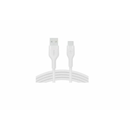 Belkin BOOST CHARGE Silicone cable USB-A to USB-C - 1M - White Cene