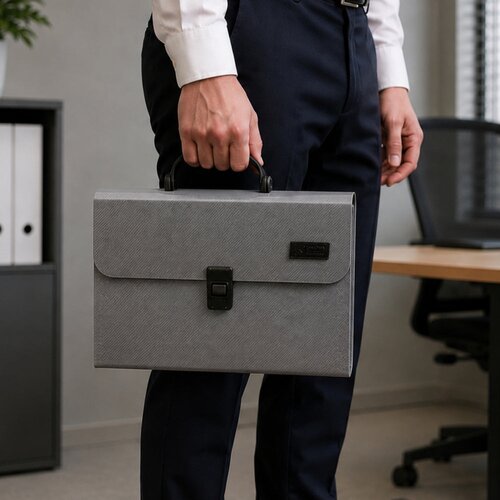  Folder Folder Organizer for Documents, 13 Compartments, Gray, A4, Holder Slike