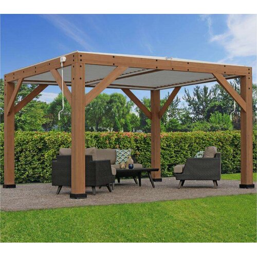 WESTMANN Charles 1311 | Pergola s letvičastim krovom | 4x3 m - BRANDED IN GERMANY Cijene