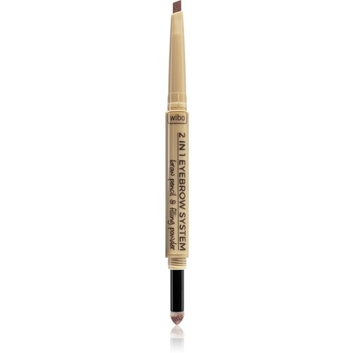 Wibo Eyebrow System svinčnik za obrvi 2 v 1 1 Slike