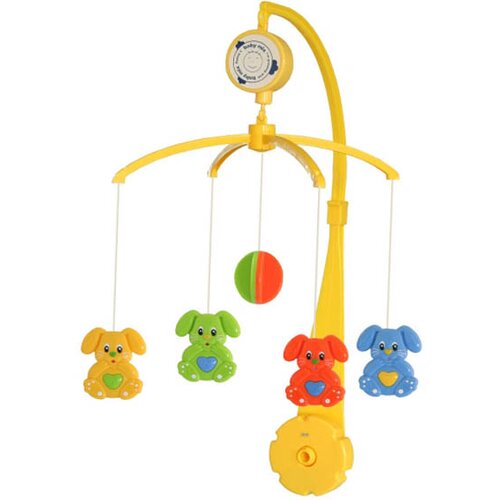 Baby Mix Plastična muzička vrteška Zeke Cene