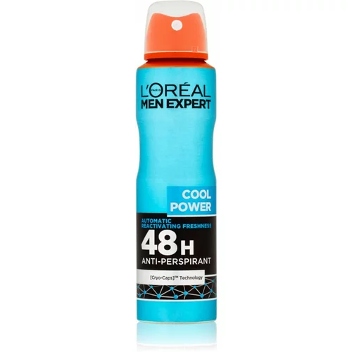 L´Oréal Paris Men Expert Cool Power antiperspirant u spreju 150 ml