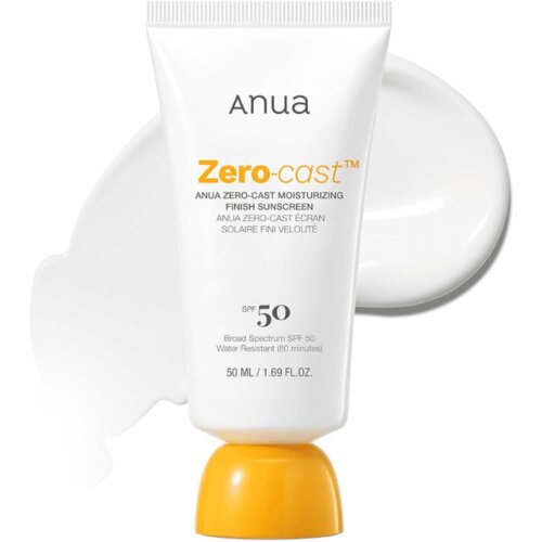 Anua Krema za lice za za&amp;scaron;titu od sunca Zero-Cast Moisturizing Finish Sunscreen, 50 ml Slike