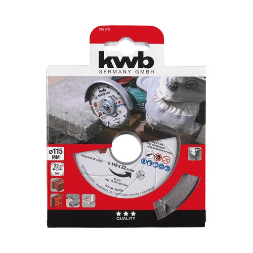 KWB segmentirani dijamantski disk 115 mm ( 49796170 ) Slike