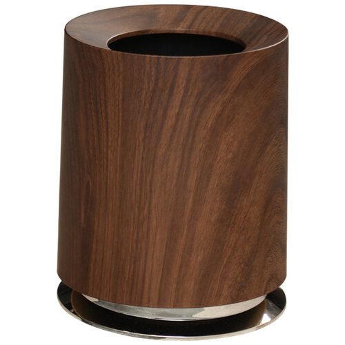 INF Luksuzni lesni videz smetnjak PET+ABS+PP z dvojno vedro Dark wood color, (5000310174) Cene