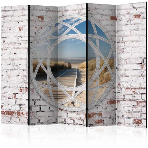  Paravan u 5 dijelova - View of the beach II [Room Dividers] 225x172 Slike
