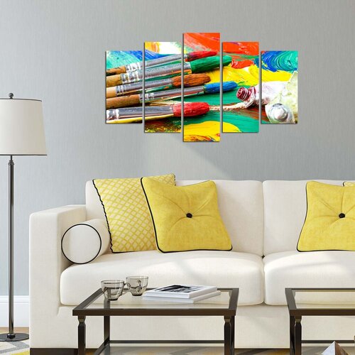 Wallity Set Slika 5YBMDF-04, 5 Delova Cene