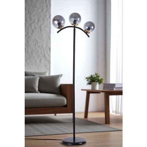 Opviq podna lampa 8943-4, crna Slike