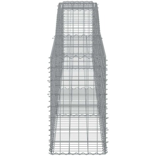  Lučne gabionske košare 7 kom 400x50x80/100 cm pocinčano željezo Cijene