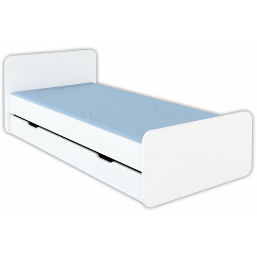 Alfa krevet sa fiokom+dušek beli 200x90cm Slike