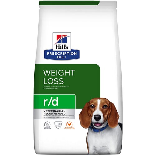 Hill’s 3 x zooBodovi! Prescription Diet hrana za pse - r/d Weight Reduction s piletinom (10 kg) Cene