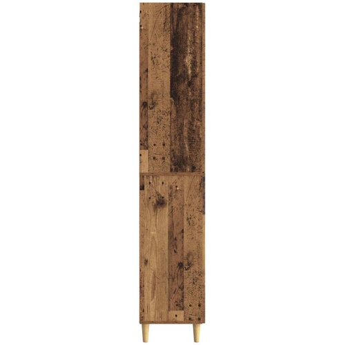 Set ormara 2 kom. Staro drvo Konstruirano drvo Smeđa 66 x 34,5 x 90 cm Slike