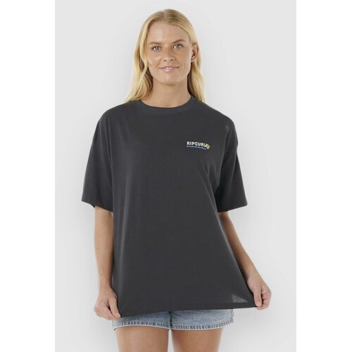 Rip Curl Summer Heritage T-shirt washed black Cene