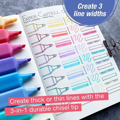 Faber-Castell Marker Textliner 46 Deskset, 16 kosov Slike