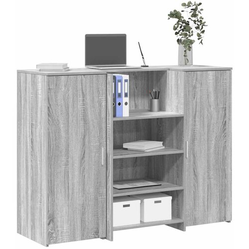 VidaXL Recepcijski stol 135x50x103,5 cm od konstruiranog drva Slike