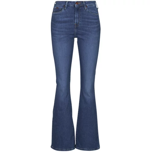 PepeJeans Jeans flare SKINNY FIT FLARE UHW Modra
