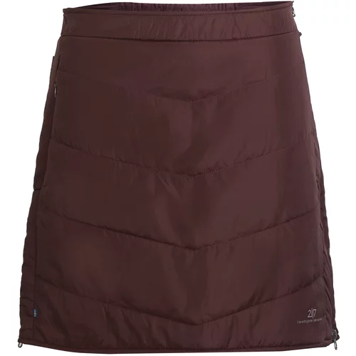 2117 KLINGA - women's insulated skirt - brown