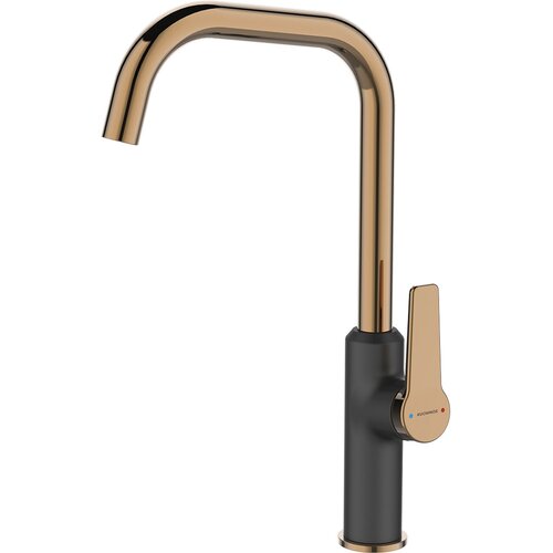 KUCHINOX slavina za sudoper alanis crna/rose gold Cijene