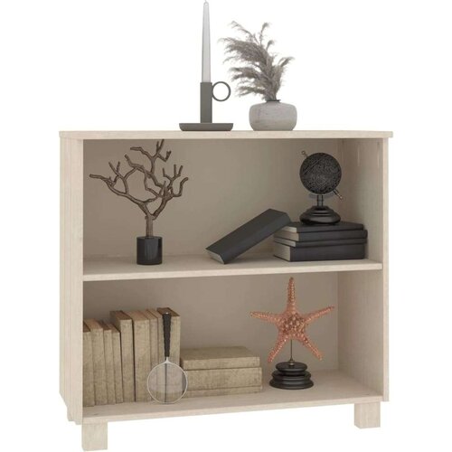  Komoda HAMAR boja meda 85 x 35 x 80 cm od masivne borovine Slike