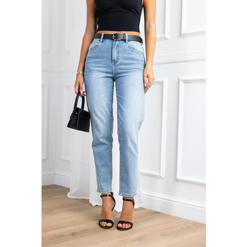 Beloved Marlene mom-fit jeans hlače s pasom Cene