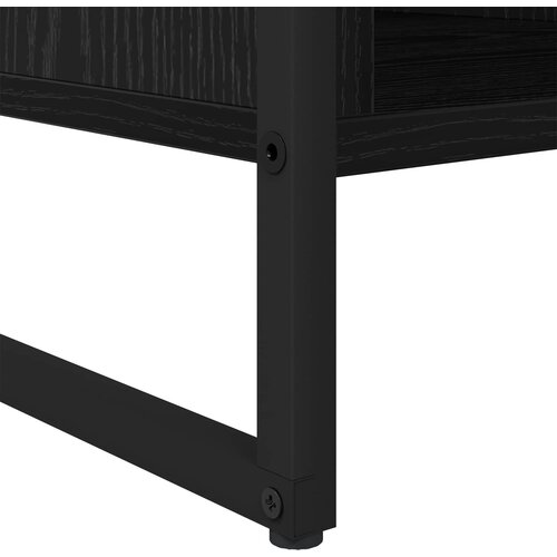  Kava Stol Crni hrast 80 x 50 x 40 cm Konstruirano drvo Slike
