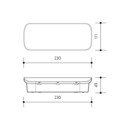  led svetiljka za hitne slučajeve virgo evo LED/1W/230V 6000K IP65 Slike