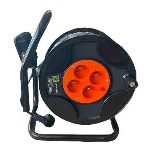 Kraft&Dele KRAFT&DELE kabelski boben 30 m s 4 vtičnicami KD4037 Cene