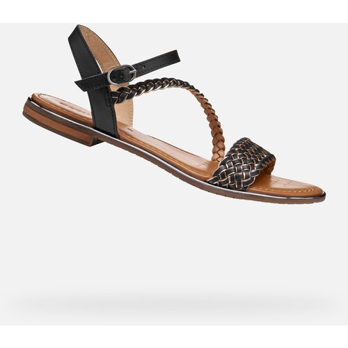 Geox Black women's sandals Sozy Plus - Women's Cene