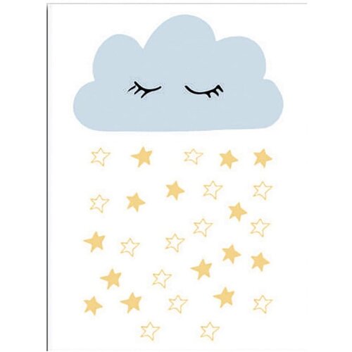 Wallity Otroška slika 30x40 cm Cloud – Wallity Cene